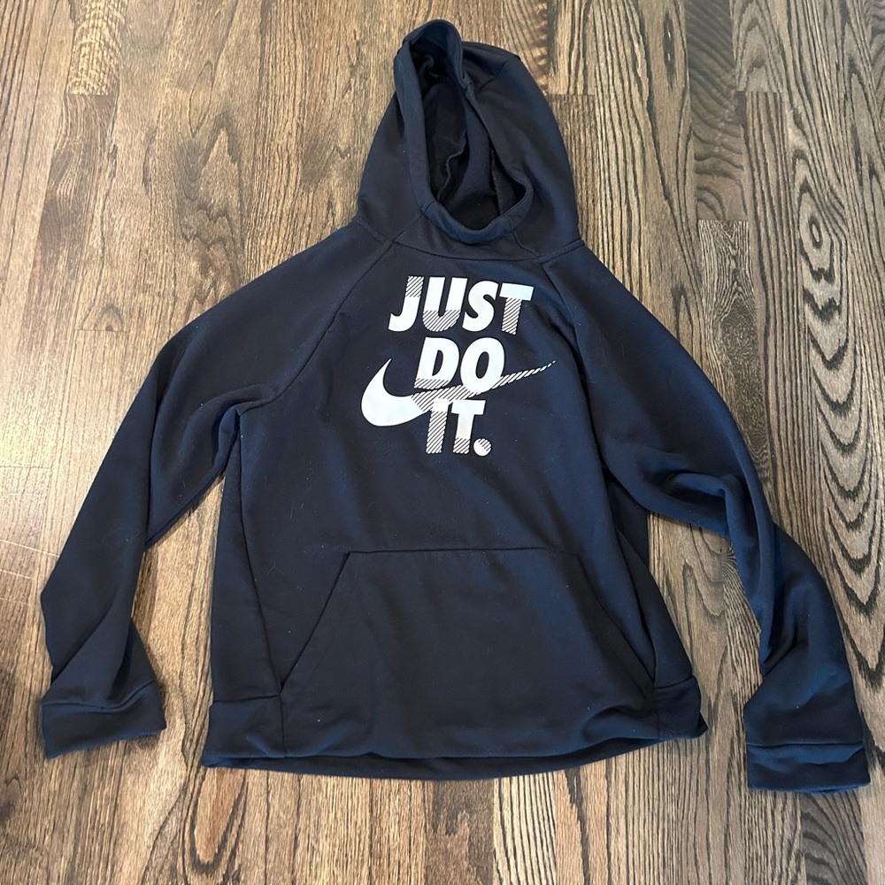 Nike Boys Extra Large Black Nike Just Do It Hoodie